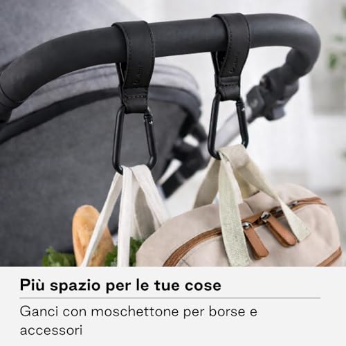 Jané Ganci Passeggino Universali Nero Set 4 Pezzi 5 kg
