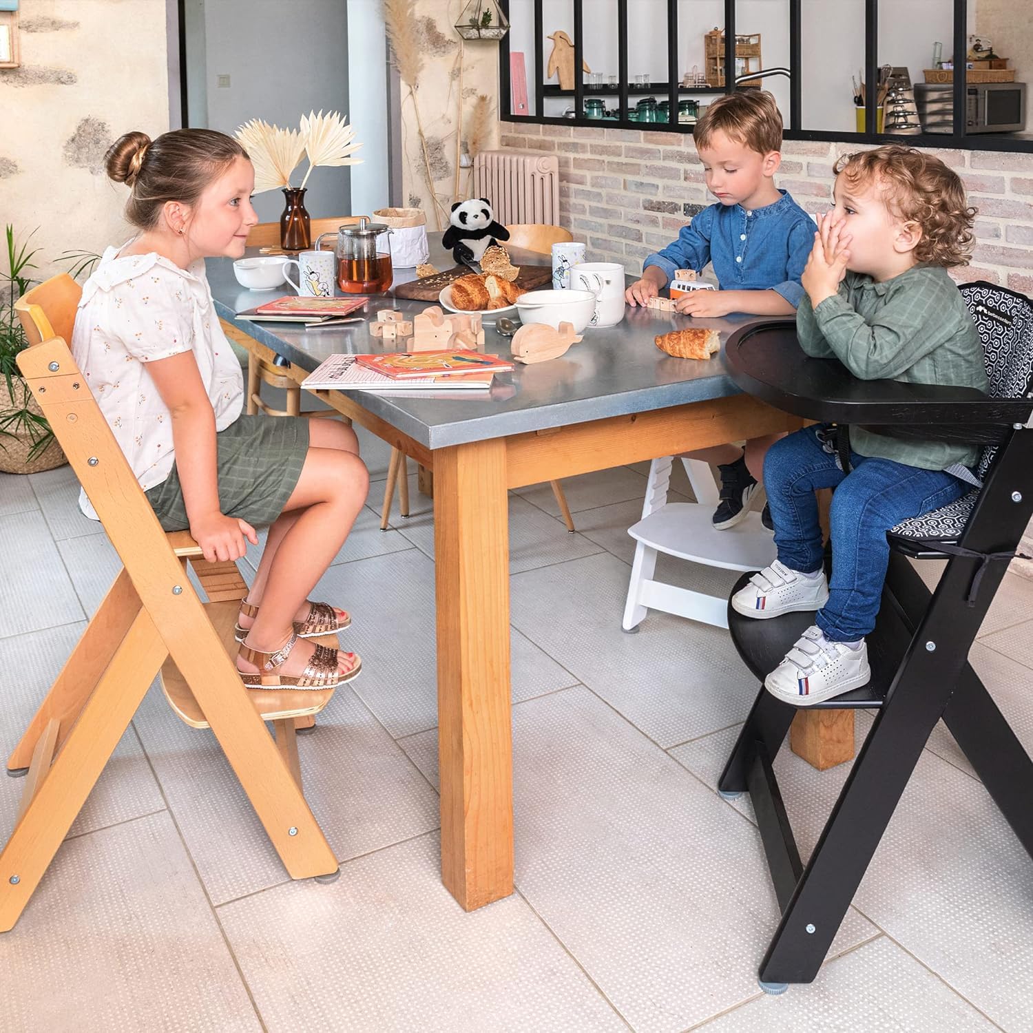Bebé Confort Timba seggiolone legno naturale beige