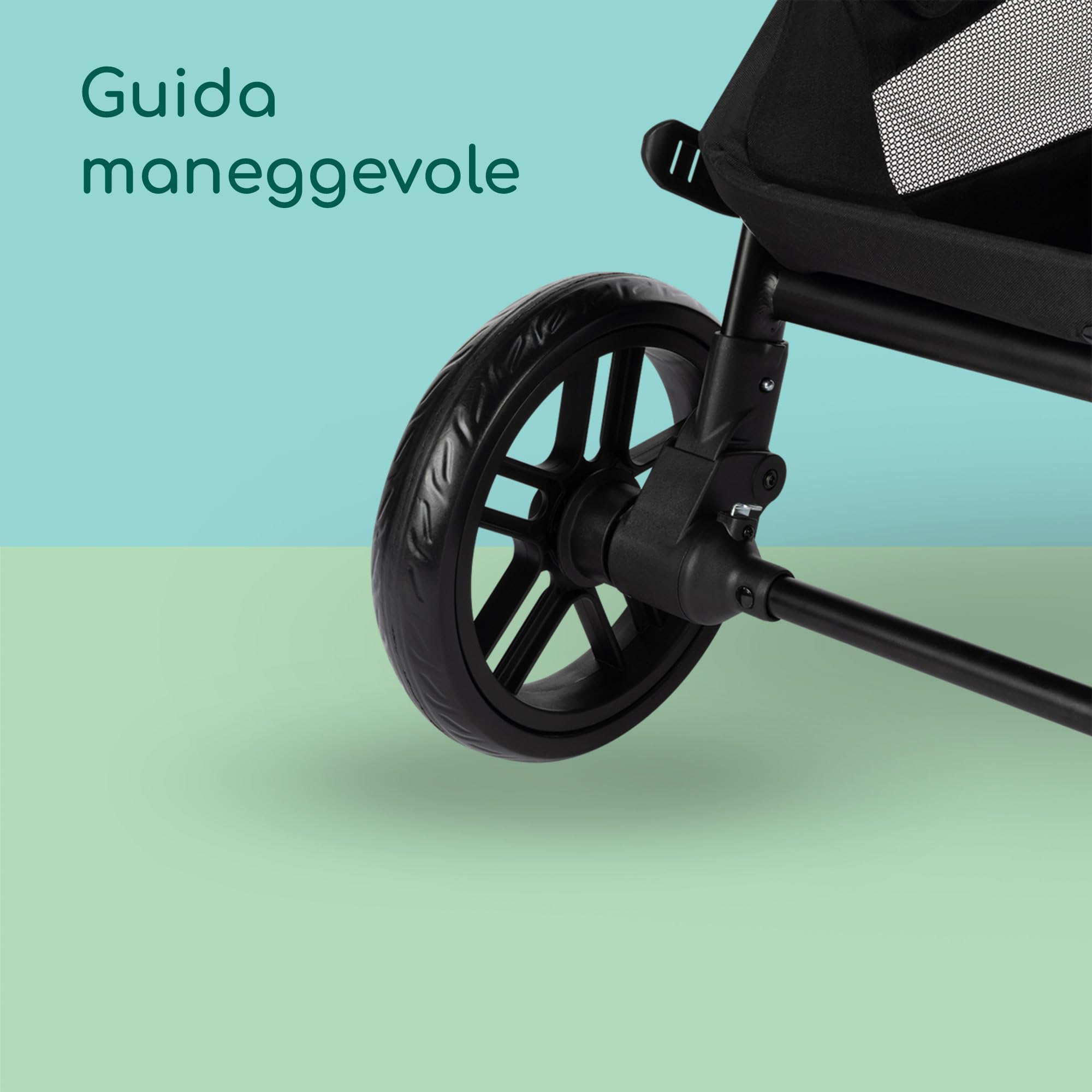 Bebé Confort Luvia Trio Passeggino 3 in 1 Mineral Graphite