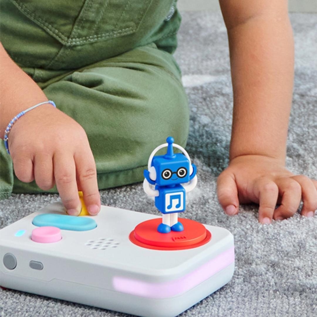 Faba Me personaggio sonoro robot blu 90 minuti