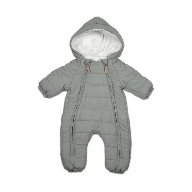 Bamboom tuta da neve imbottita Moss Grey antivento