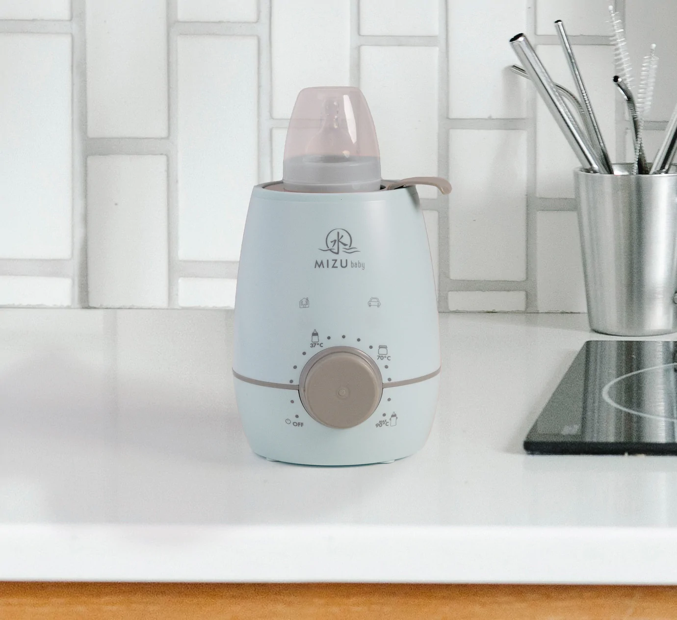 Mizu Baby Eiyo scaldabiberon casa auto biberon pappe 80W