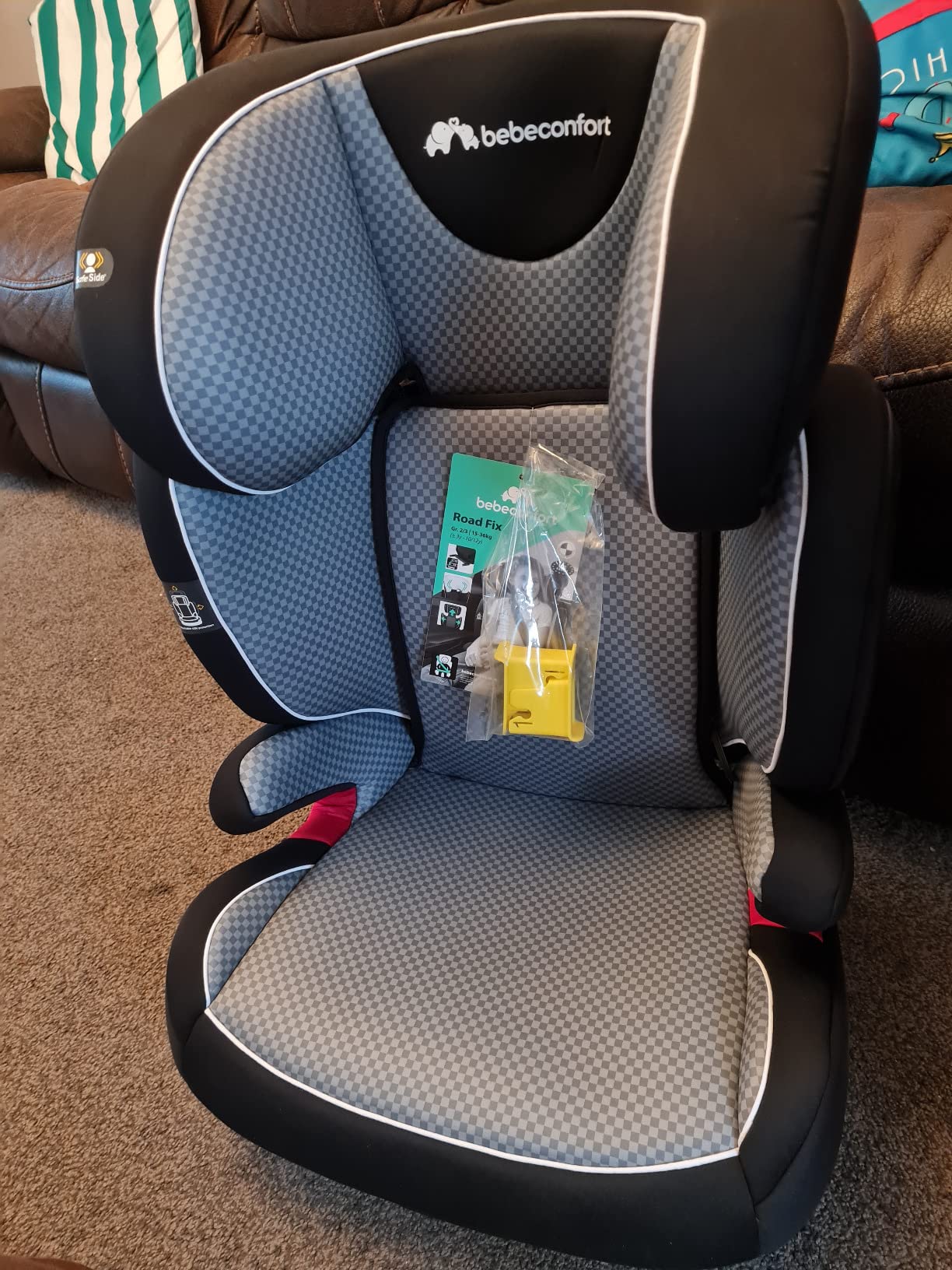 Bebé Confort Road Fix Seggiolino Isofix Pixel Grey 15-36 kg