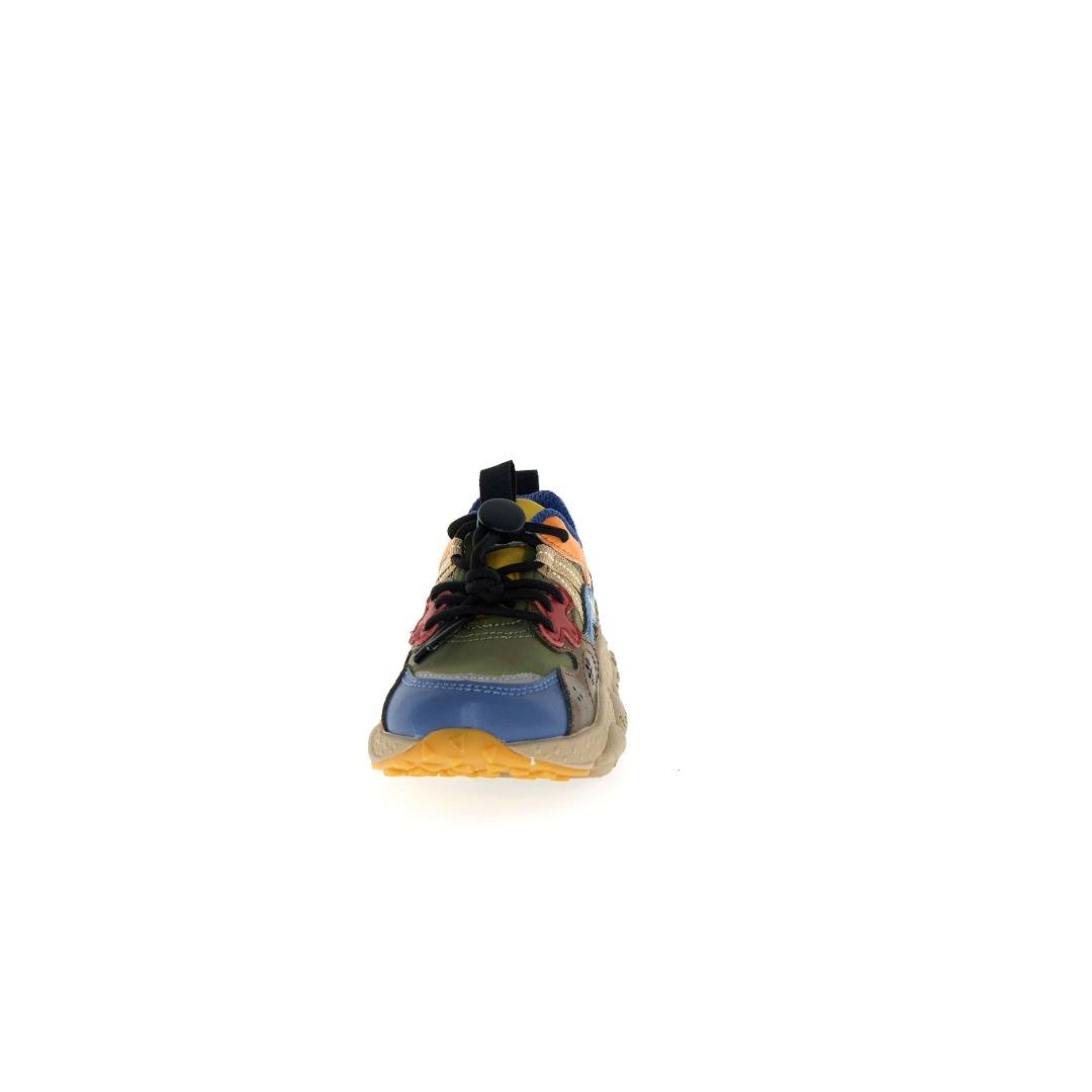 Flower Mountain Yamano 3 Junior sneakers bimbo blu olive