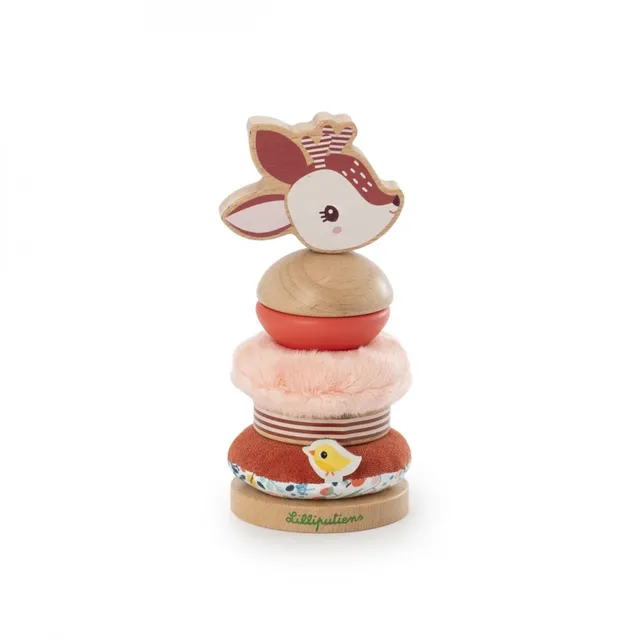 Lilliputiens Stella piramide impilabile legno 18,8 cm
