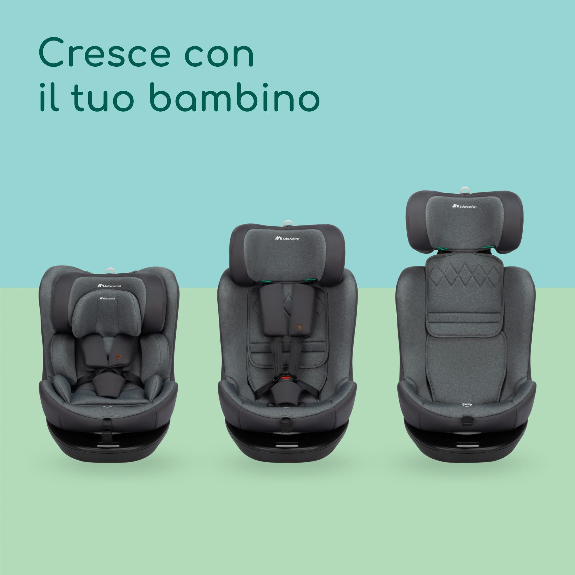 Bebé Confort EvolveFix i-Size seggiolino auto Grafite girevole