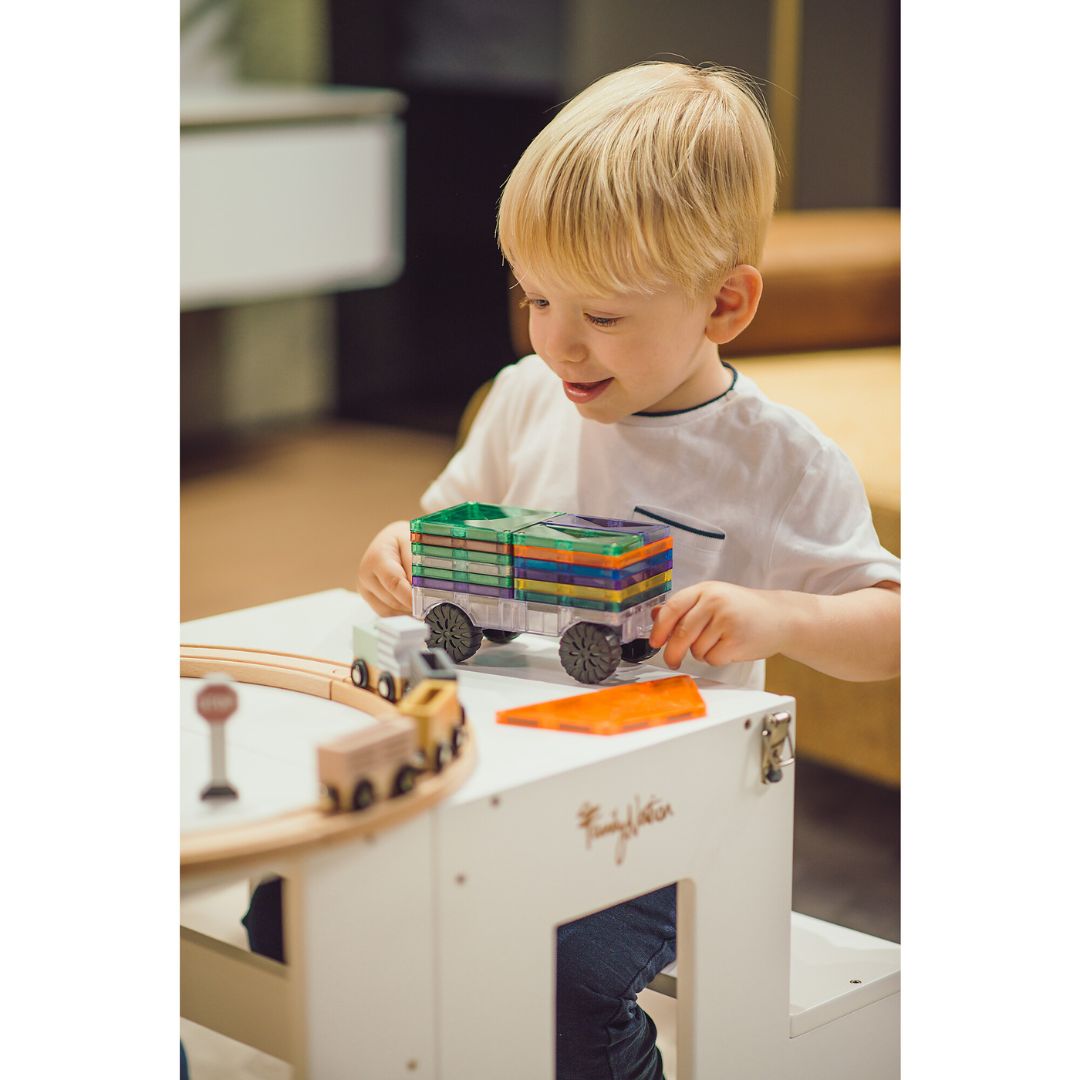 Family Nation Torre Montessori 2 in 1 learning tower legno