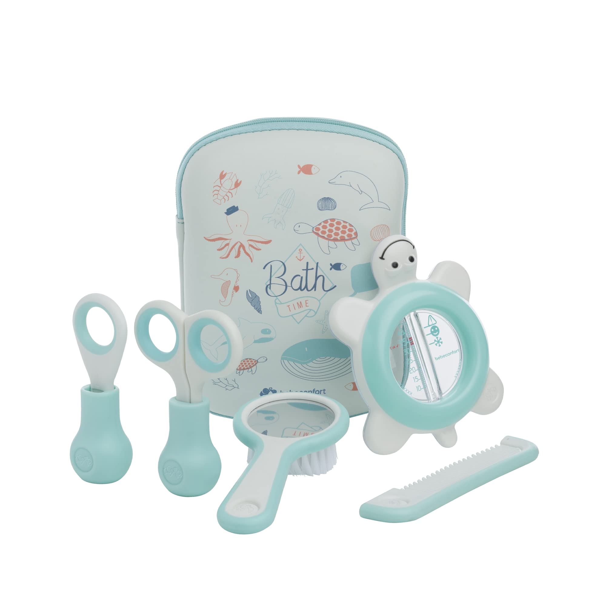 Bebé Confort Set Toilette neonato Water World blu 6 pezzi