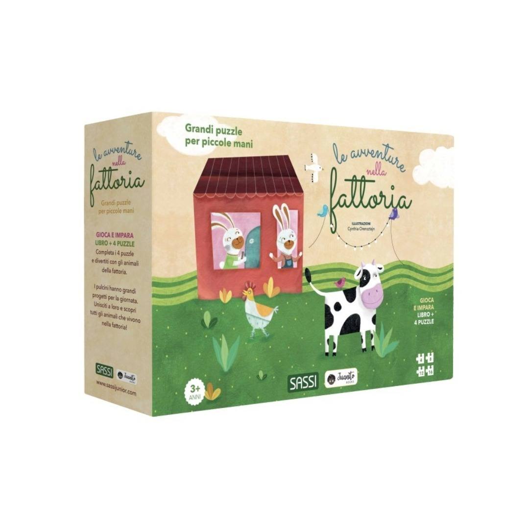 Sassi Avventure nella Fattoria Activity Box Gioco